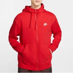 Nike fleece zip up hoodie